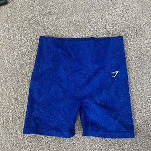 Gymshark Adapt Fleck Seamless Shorts - Cobalt Blue/Iris Blue